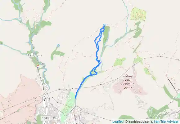 ترک جی پی اس مسیر گلابدره