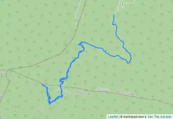 ترک جی پی اس Gazu waterfall 