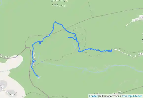 ترک جی پی اس درياچه سوها- قله اسپيناس - آبشار لاتون - كوته كومه