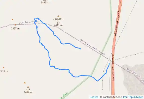 ترک جی پی اس لاوه به لادوزخ