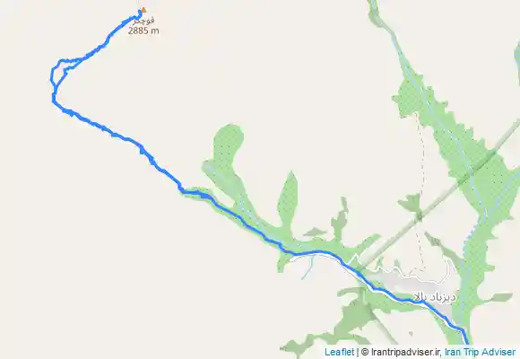 ترک جی پی اس قله قوچگر . 2890 متر