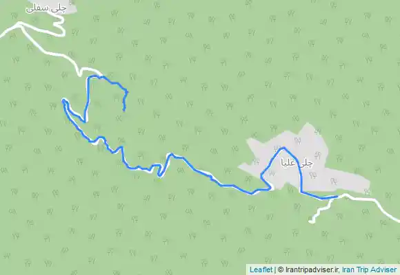 ترک جی پی اس آبشار چلی ( علی آباد کتول)