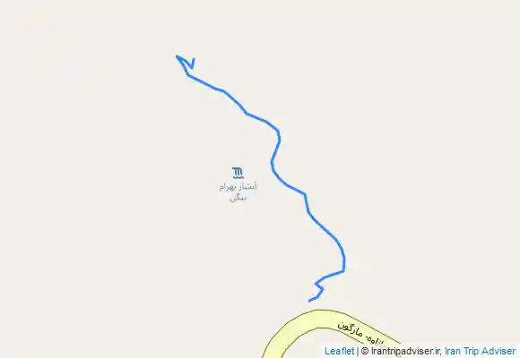 ترک جی پی اس آبشار بهرام بیگی