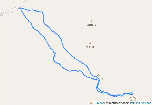 ترک جی پی اس soltan sanjar summitقله سلطان سنجر