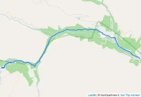 ترک جی پی اس پیمایش از روستای آهار تا آبشار شکرآب، جمعه ۱۴۰۱/۰۱/۰۵