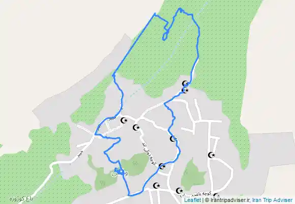 ترک جی پی اس روستای وفس