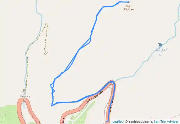 ترک جی پی اس قله لانه عقاب