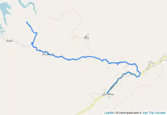 ترک جی پی اس پامنار پشت سد دز