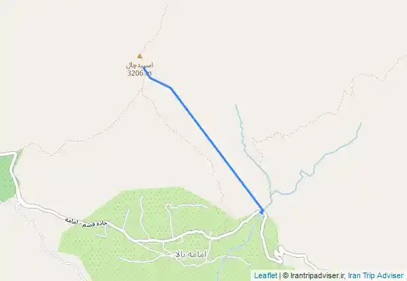 ترک جی پی اس قله اسپید چال