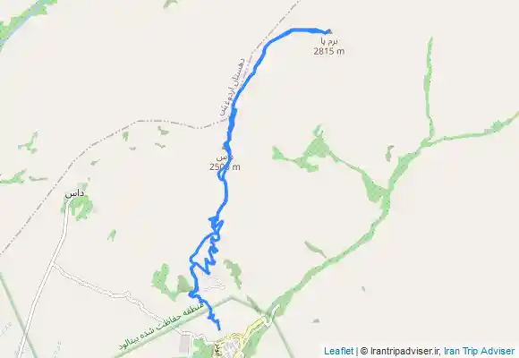 ترک جی پی اس قله داس ونرم پا