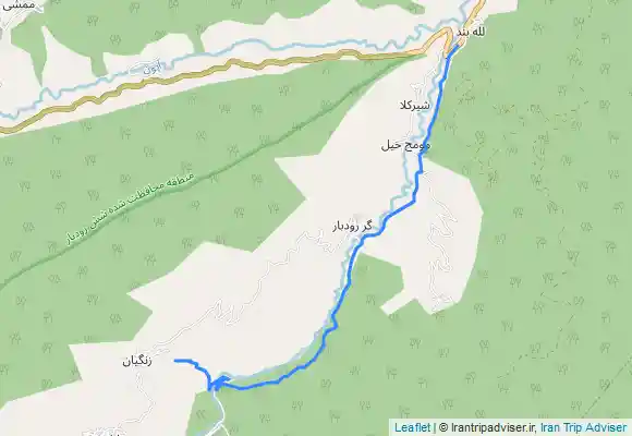 ترک جی پی اس سوداکوه: لله بند به غار زنگیان