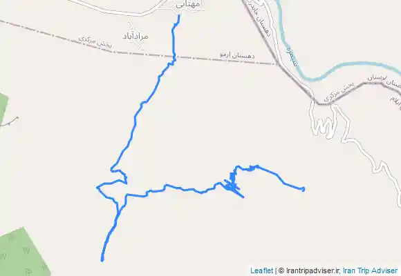 ترک جی پی اس Mahtābī - 7asiab canyon دره هفت آسیاب