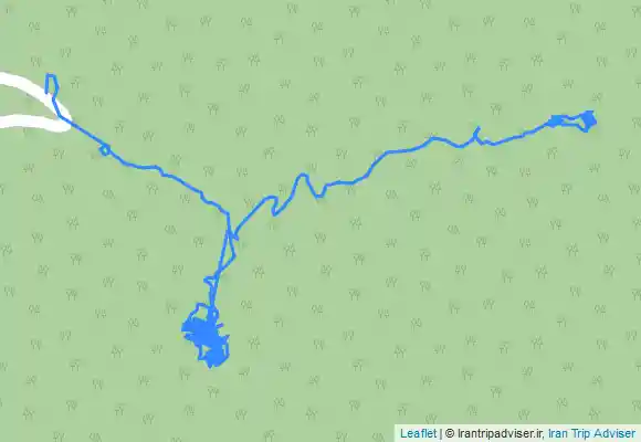 ترک جی پی اس Chelī-ye Soflá - Chelī-ye ‘Olyā آبشار چلی و کپوکی