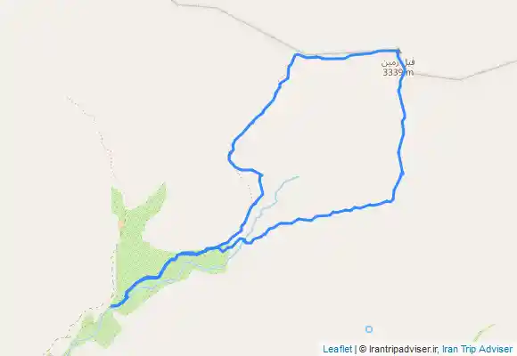 ترک جی پی اس قله فیل زمین