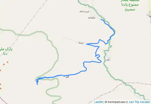 ترک جی پی اس آبشار خفر