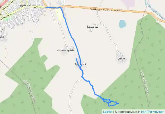 ترک جی پی اس آبشار لاشو