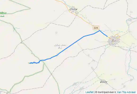 ترک جی پی اس دره چلمیر