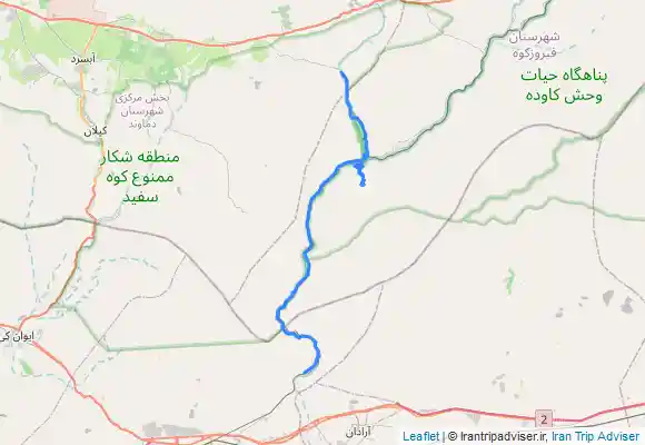 ترک جی پی اس رودافشان به بنکوه+دریاچه آهنک