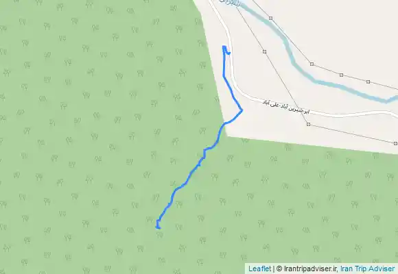 ترک جی پی اس آبشار چلم دهنه زرین گل