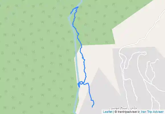 ترک جی پی اس Sheikh Mousa Waterfall آبشار شیخ موسی یخار کیجابور