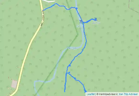 ترک جی پی اس ابشار ترز و اسپه یار