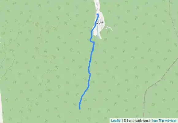 ترک جی پی اس چشمه آبگرم بلیران