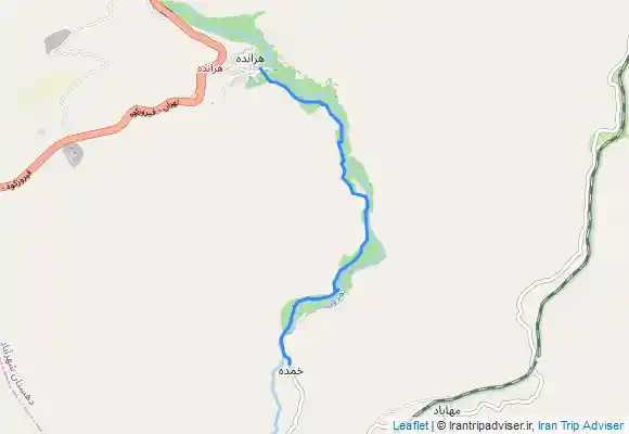 ترک جی پی اس Harāndeh - Khomedeh