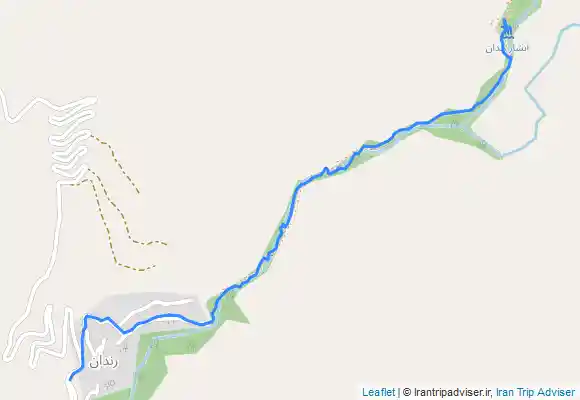 ترک جی پی اس آبشار رندان