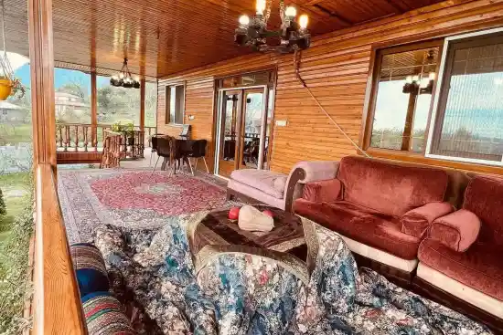 کلبه عمارت جنگلی