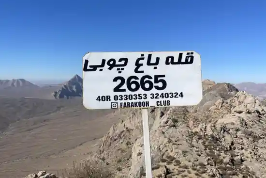 قله باغ چوبی