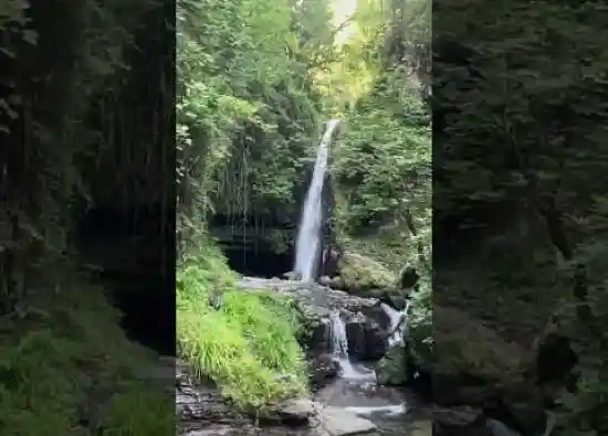 ویدیو کوتاه آبشار زمرد