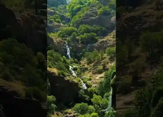 ویدیو کوتاه آبشار آبگرمه