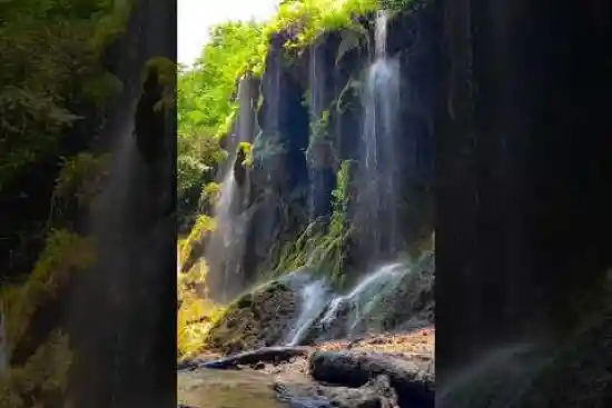 ویدیو کوتاه آبشار بهشت باران