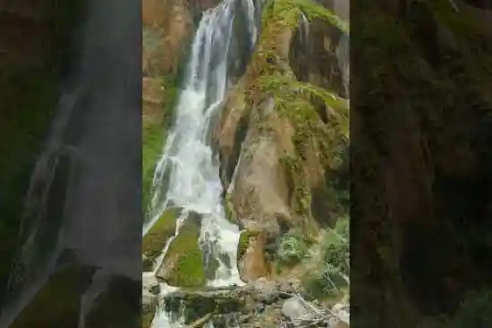 ویدیو کوتاه آبشار آب سفید