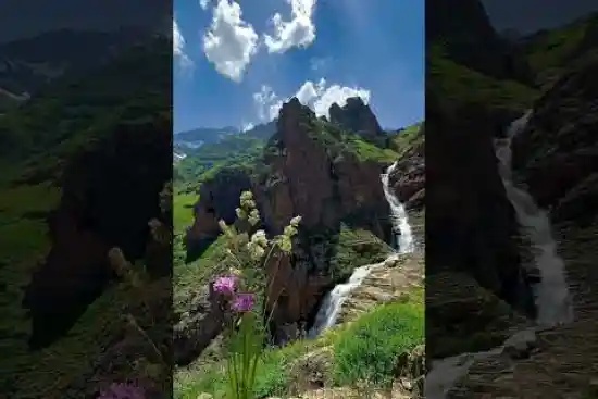 ویدیو کوتاه آبشار سیاه چشمان