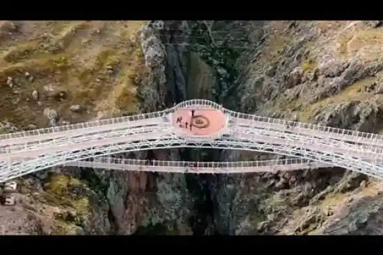 ویدیو کوتاه پل سه طبقه ورگه سران