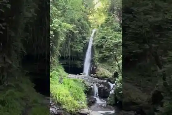 ویدیو کوتاه آبشار زمرد