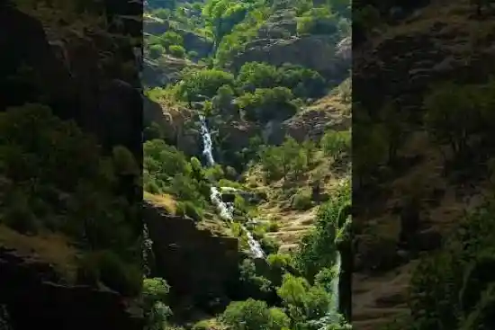 ویدیو کوتاه آبشار آبگرمه