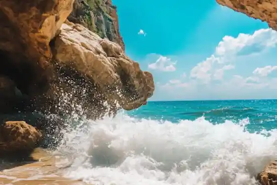 سوراخ صخره ای