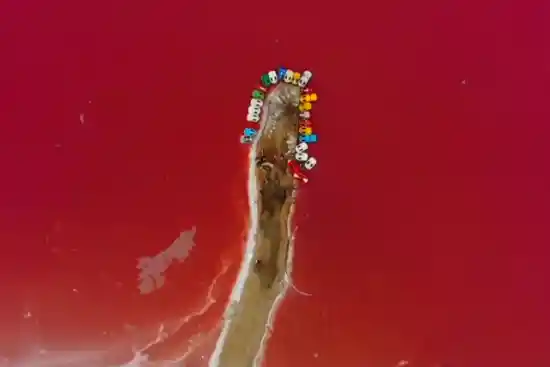 دریاچه نمک مهارلو