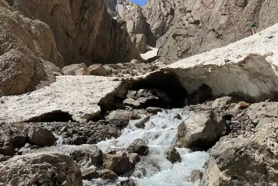 تونل برفی کمندان